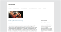 Desktop Screenshot of muaythai-sport.com