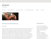 Tablet Screenshot of muaythai-sport.com